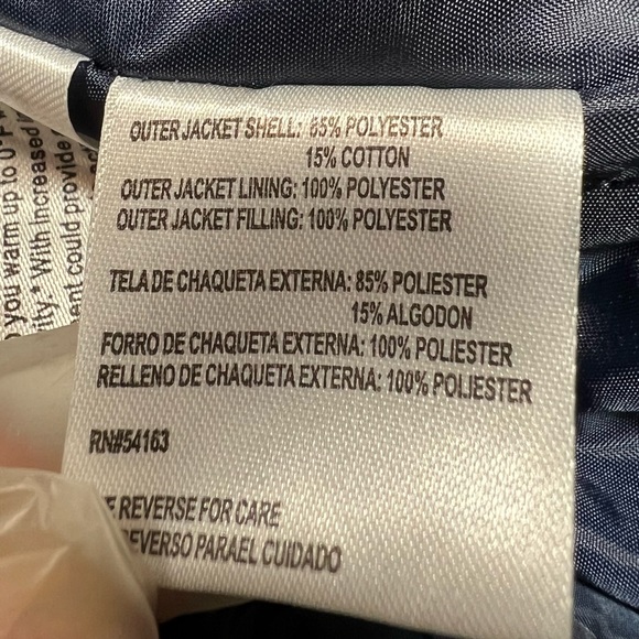 New Tommy Hilfiger Women’s White Navy 3-in-1 Winter Coat w/ Liner Size Small P18 - Picture 7 of 14